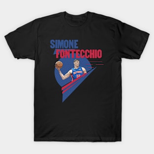 Simone Fontecchio - basketball T-Shirt